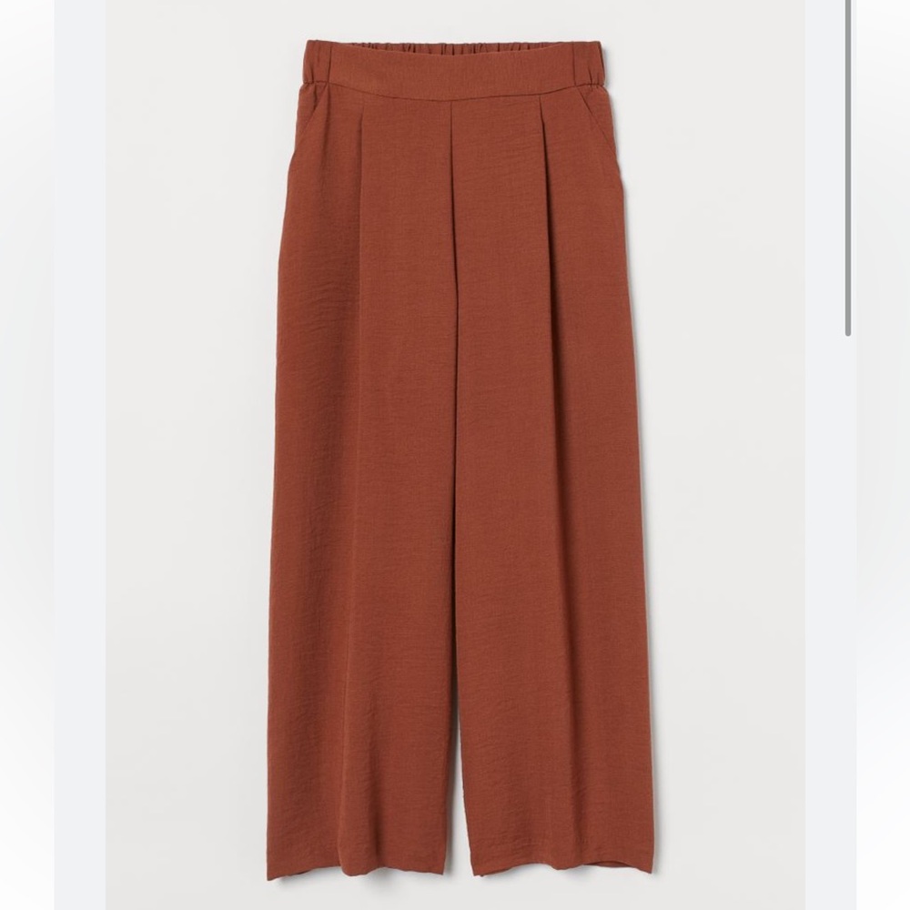 Terracotta Wide Leg Pants